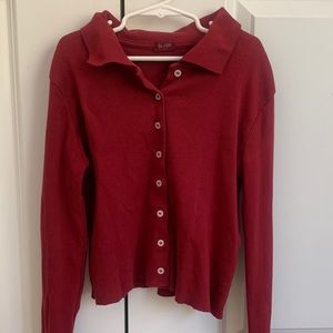 John Galt Collared Long Sleeve